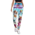 thumbnail image 1 of Super Kitties Women's Lounge Joggers Sweatpants Athletic Yoga Pants with Pockets, 1 of 8