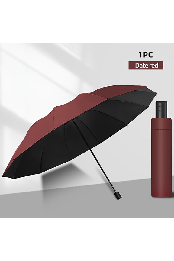 Super Large 130CM Business Folding Men Umbrella, Windproof Strong, Waterproof Sunproof Sunshade Uv Big Umbrellas