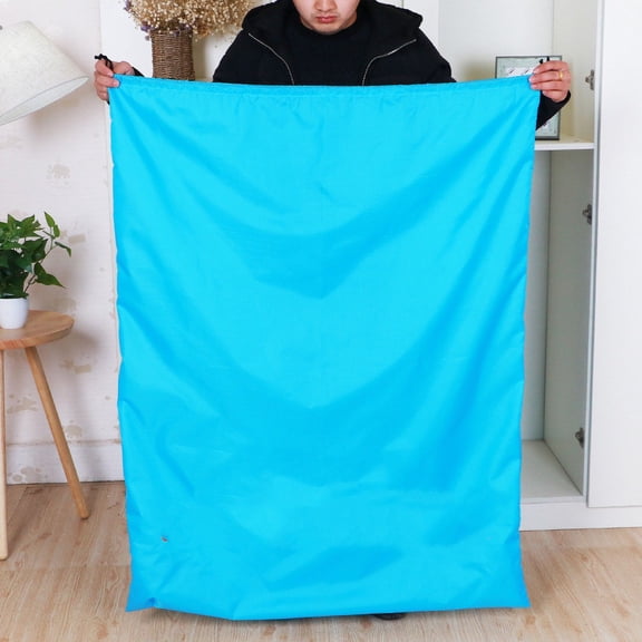 Super Large Capacity Waterproof Storage Bag with Drawstring Closure Durable Dustproof Organizer for Bedding Clothes Travel Home Storage Use
