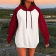 thumbnail image 1 of Super Large Hoodie Winter Cute Sports Shirt Velvet Top Fashion Casual Sweater for Women, 1 of 8