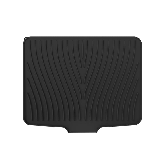 ​​Super Large Silicone Drying Mat 16x13in Non-Slip Kitchen Counter Drain Pad Waterproof Countertop Organizer Tray Dish Dryer​​