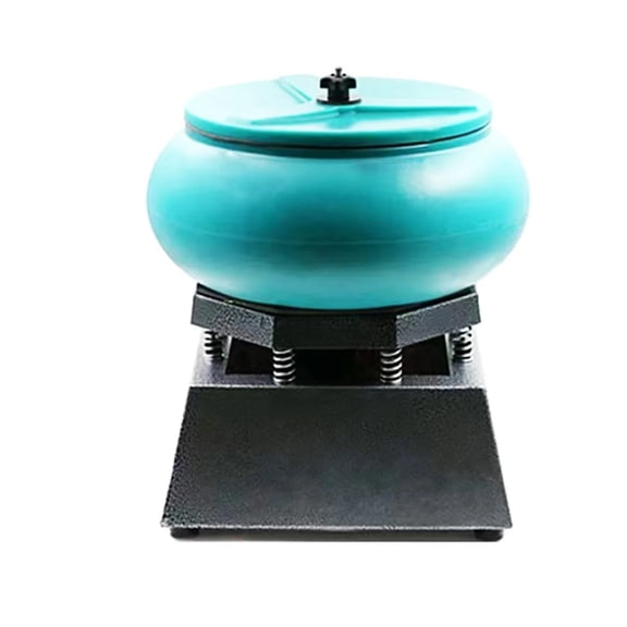 Super Large Vibratory Tumbler Wet Dry Polisher Polishing Machine 17"