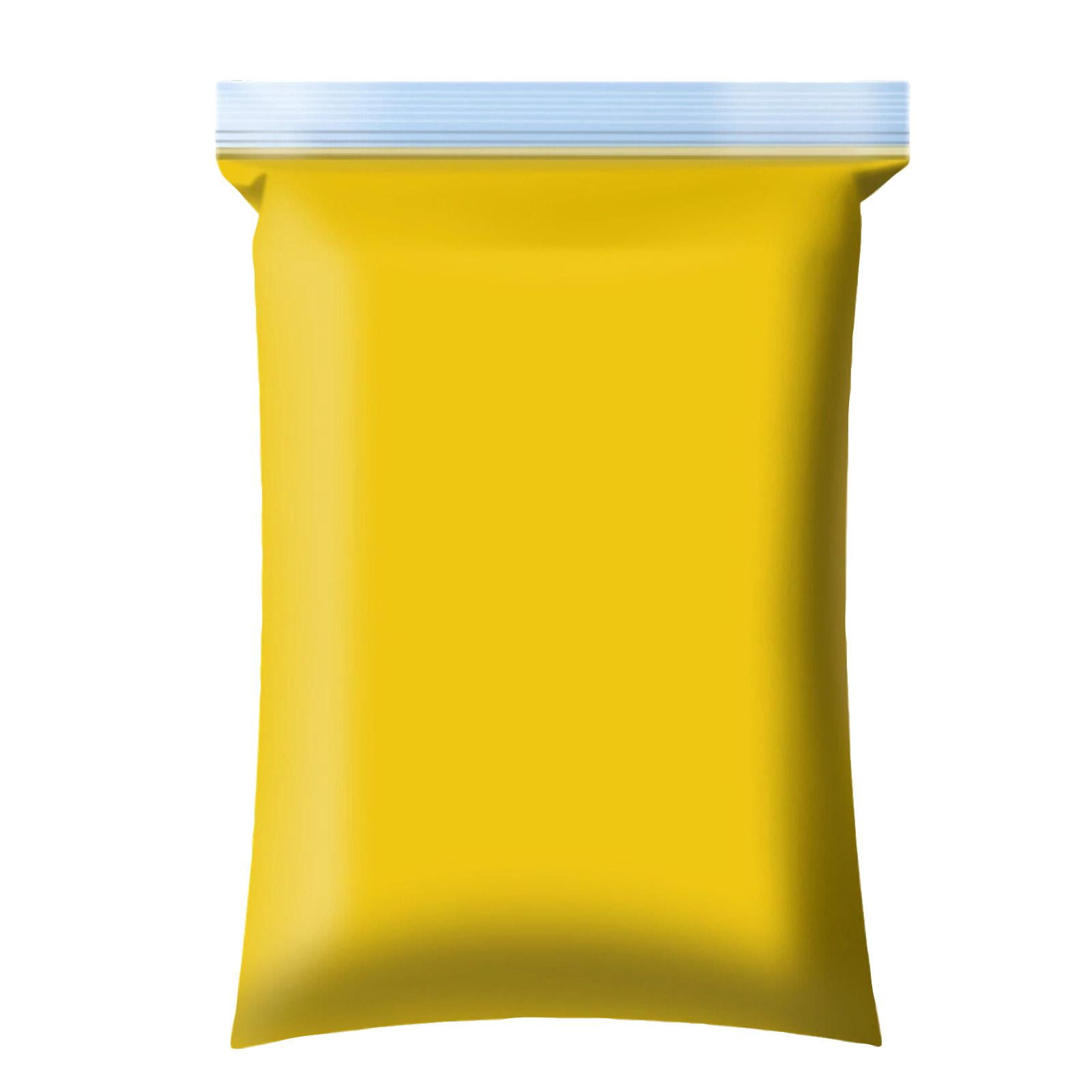 Super Light Clay Pinch Material - Yellow Clay for DIY Crafts,' Art Projects, School Activities, Home Decor - 1PC Air Dry Clay with Soft Texture for Creative Modeling, Sculpting, Molding