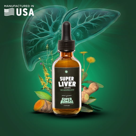 Super Liver - Herbal Liver Cleanse, Detox, and Support Aid (60 Servings)