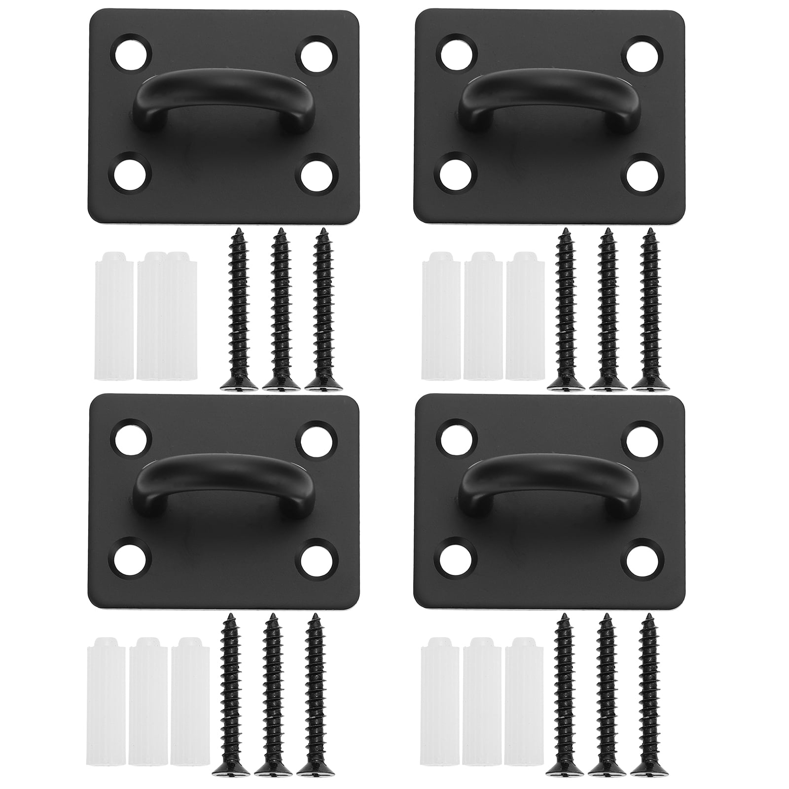 Super Loadbearing Hook Heavy Duty Hammocks Wall Mount Planter Black Hangers for outside Ceiling