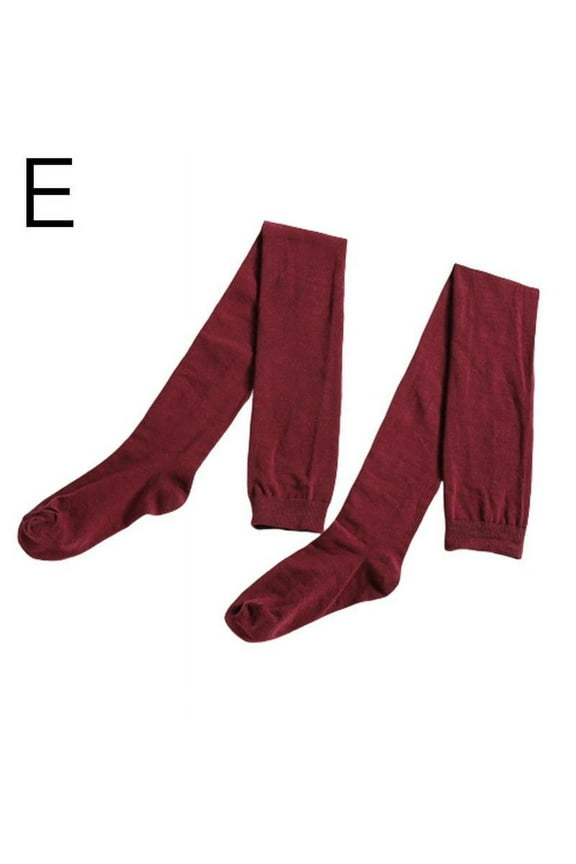 Super Long Female Tall 80Cm Cotton Socks Men and Women Cotton Thigh Socks Over The Knee Lengthened High Socks U8J2