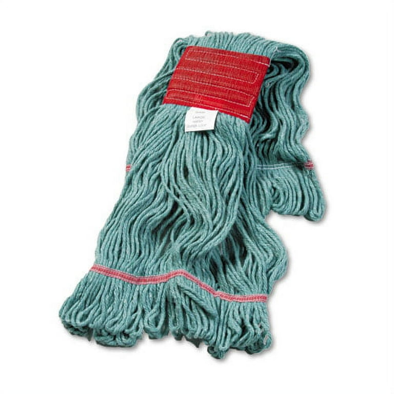 Super Loop Wet Mop Head, Cotton/Synthetic Fiber, 5