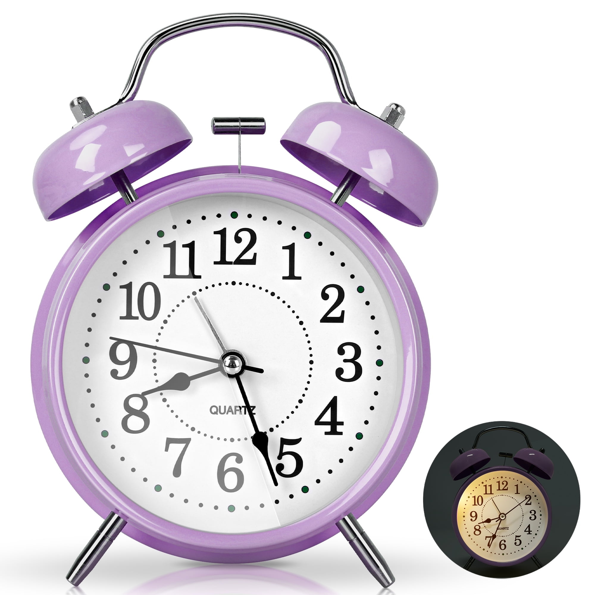 Super Loud Alarm Clock for Heavy Sleepers, 4 inches Twin Super Loud Alarm Clock for Heavy Sleepers, 4 inches Twin