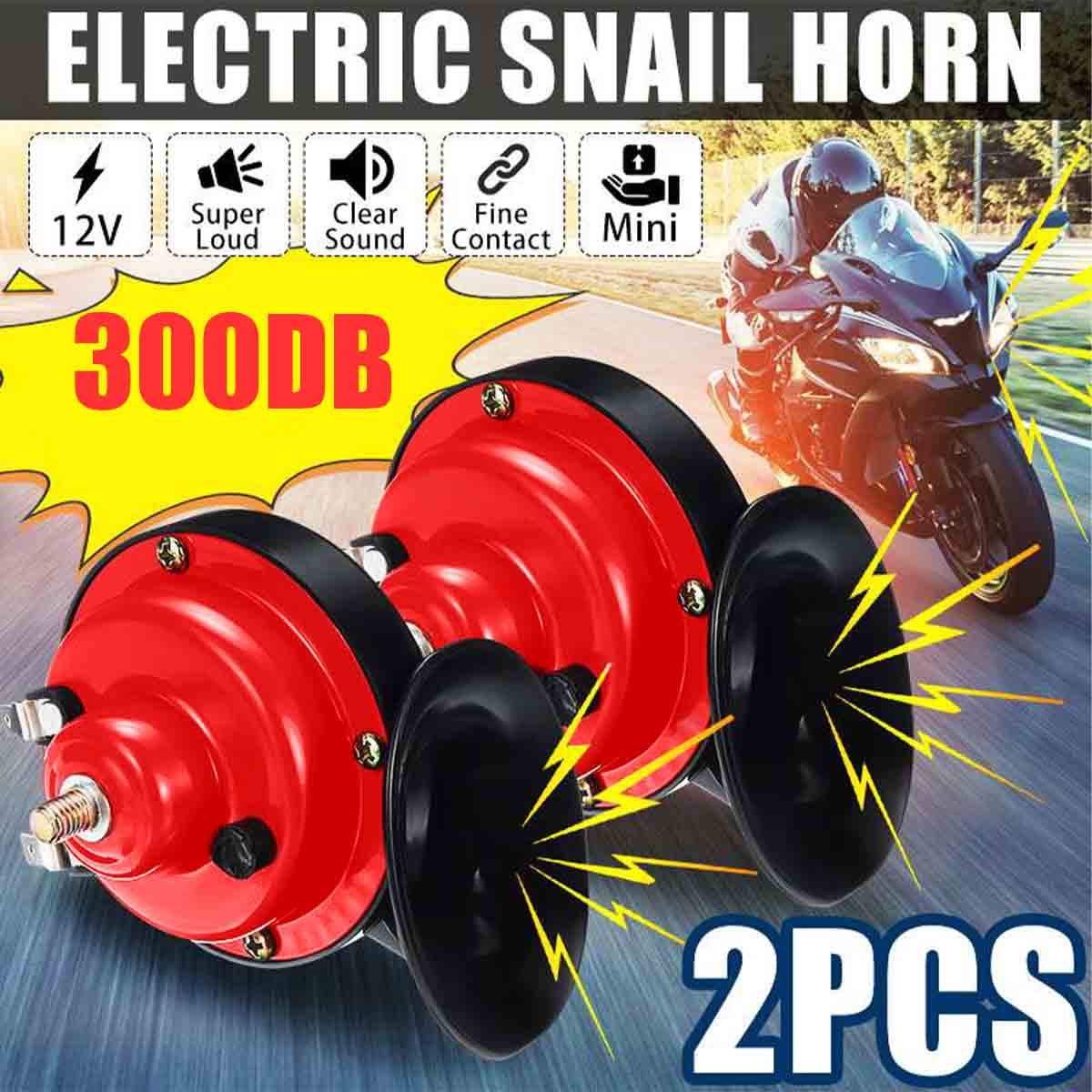 Super Loud Train Horns for Trucks Train Boat Car Air Electric Snail