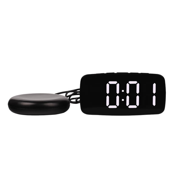 Super Loud Vibrating Alarm Clock with Bed Shaker Multifunctional Dual USB for Heavy Sleeper Deaf Hard of Hearing Snooze