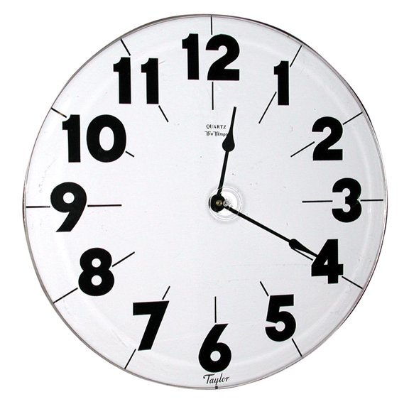 Super Low Vision Quartz Wall Clock
