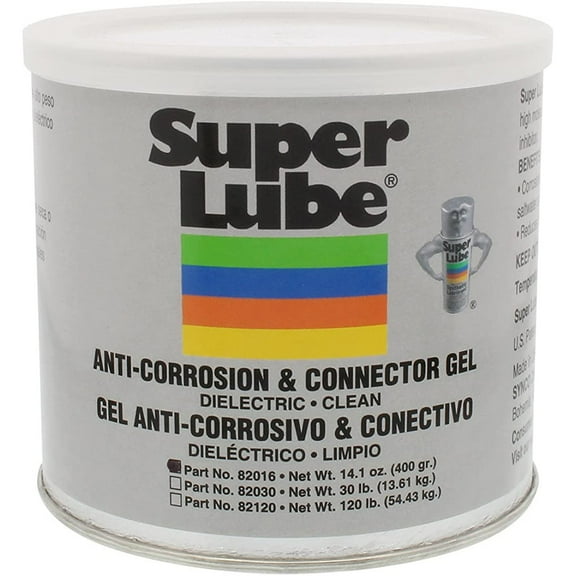 Super Lube Anti-Corrosion & Connector Gel - 14.1oz Canister | Bundle of 2