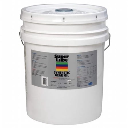Super Lube Gear Oil,Synthetic ,Pail ,5 gal 54205
