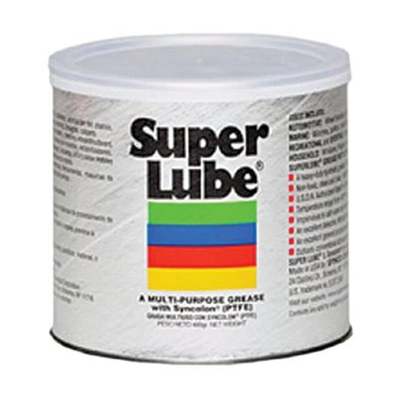 Super Lube 71160 Synthetic Grease PTFE Extreme Pressure High Temperature  400 G for sale online