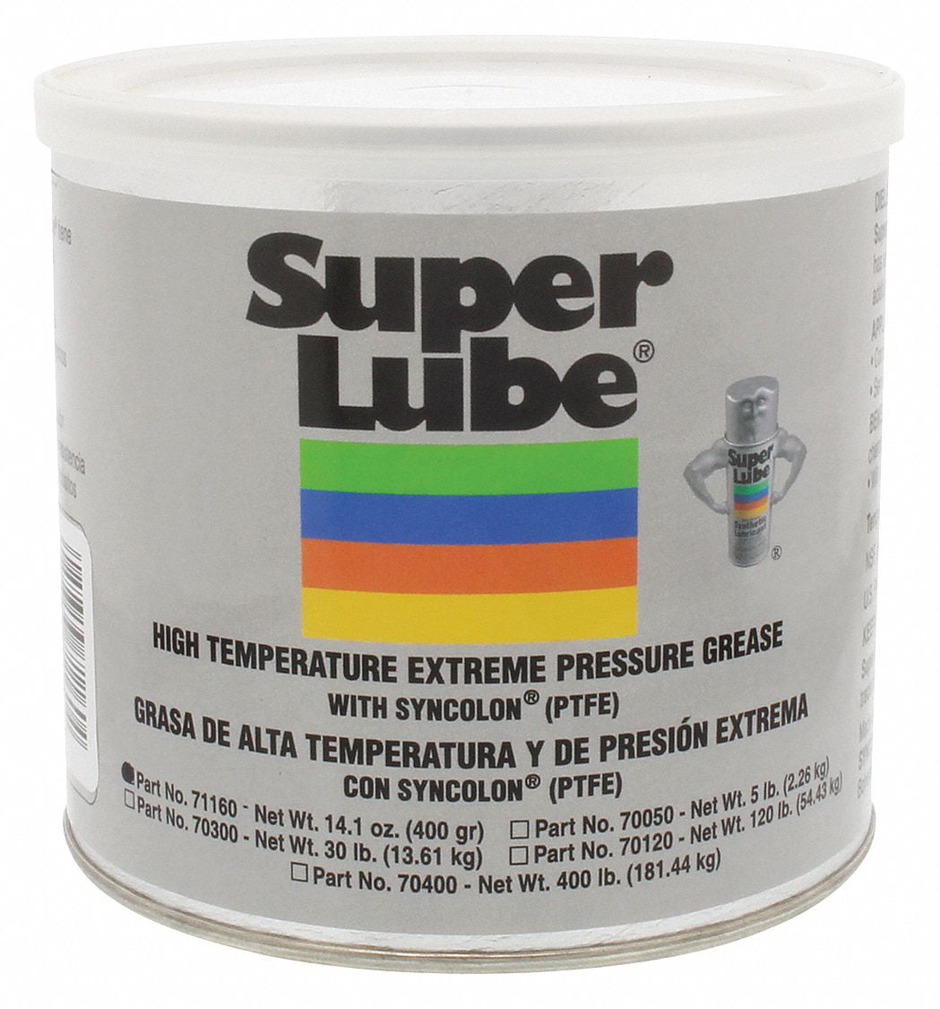 Pail Super Lube Synthetic Grease (Nlgi 1) 5 Lb. - Lot of 4: :  Industrial & Scientific