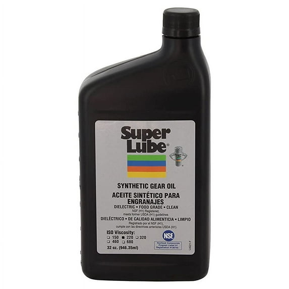Super Lube Synthetic Gear Oil IOS 220 - 1qt | Bundle of 10