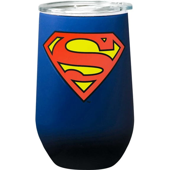 SUPERMAN LOGO STNLS TUMBLER