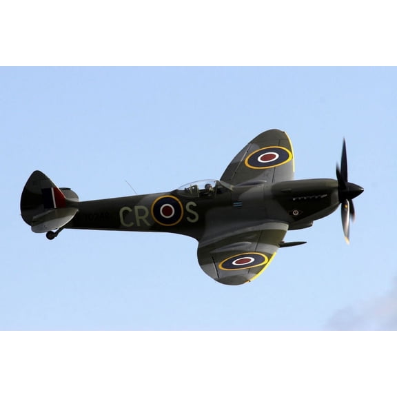 Super Marine Spitfire Mkxvi Poster Military Aviation 11inx17in Mini Poster 11x17 poster