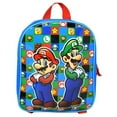 thumbnail image 1 of Super Mario 11" Mini Backpack- mario & luigi, 1 of 1
