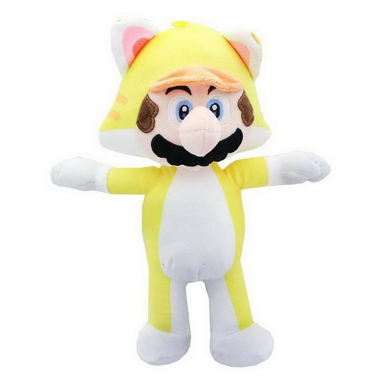 Super Mario 12 Inch Character Plush | Cat Mario - Walmart.com