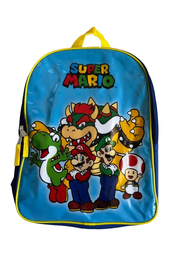 15" Canvas Large School Backpack