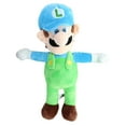 thumbnail image 1 of Super Mario 16 Inch Character Plush | Ice Luigi, 1 of 3