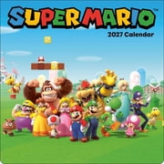 Super Mario 2027 Wall Calendar, Paperback