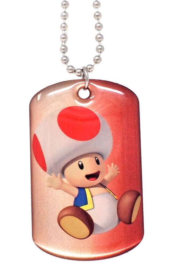 Super Mario 3D Toad Dog Tag (No Packaging)