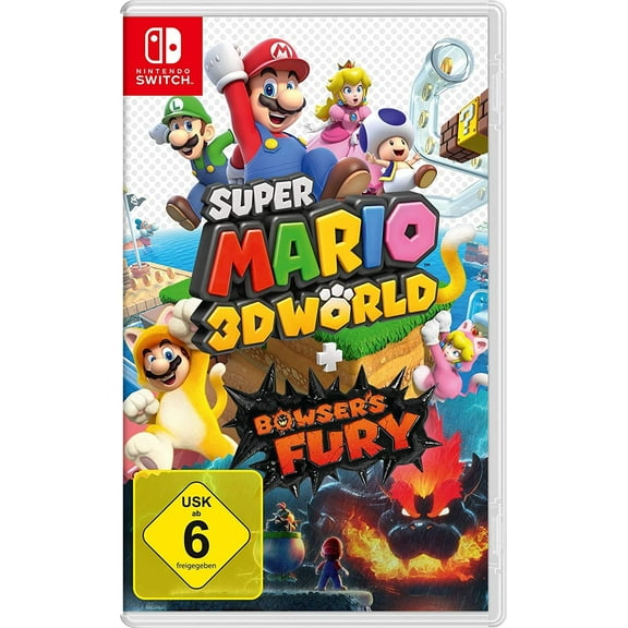Super Mario 3D World + Bowser's Fury: Nintendo Switch, Physical, Action & Adventure