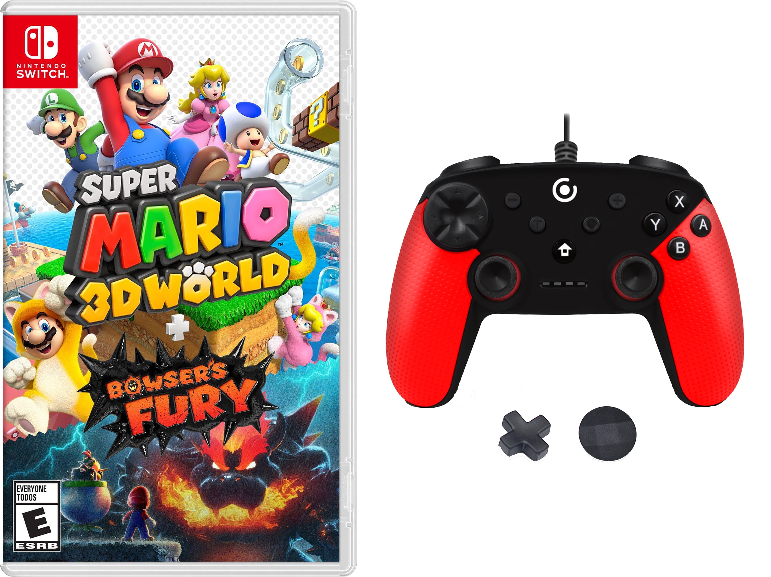 Jogo Nintendo Switch Super Mario 3D World + Bowser's Fury