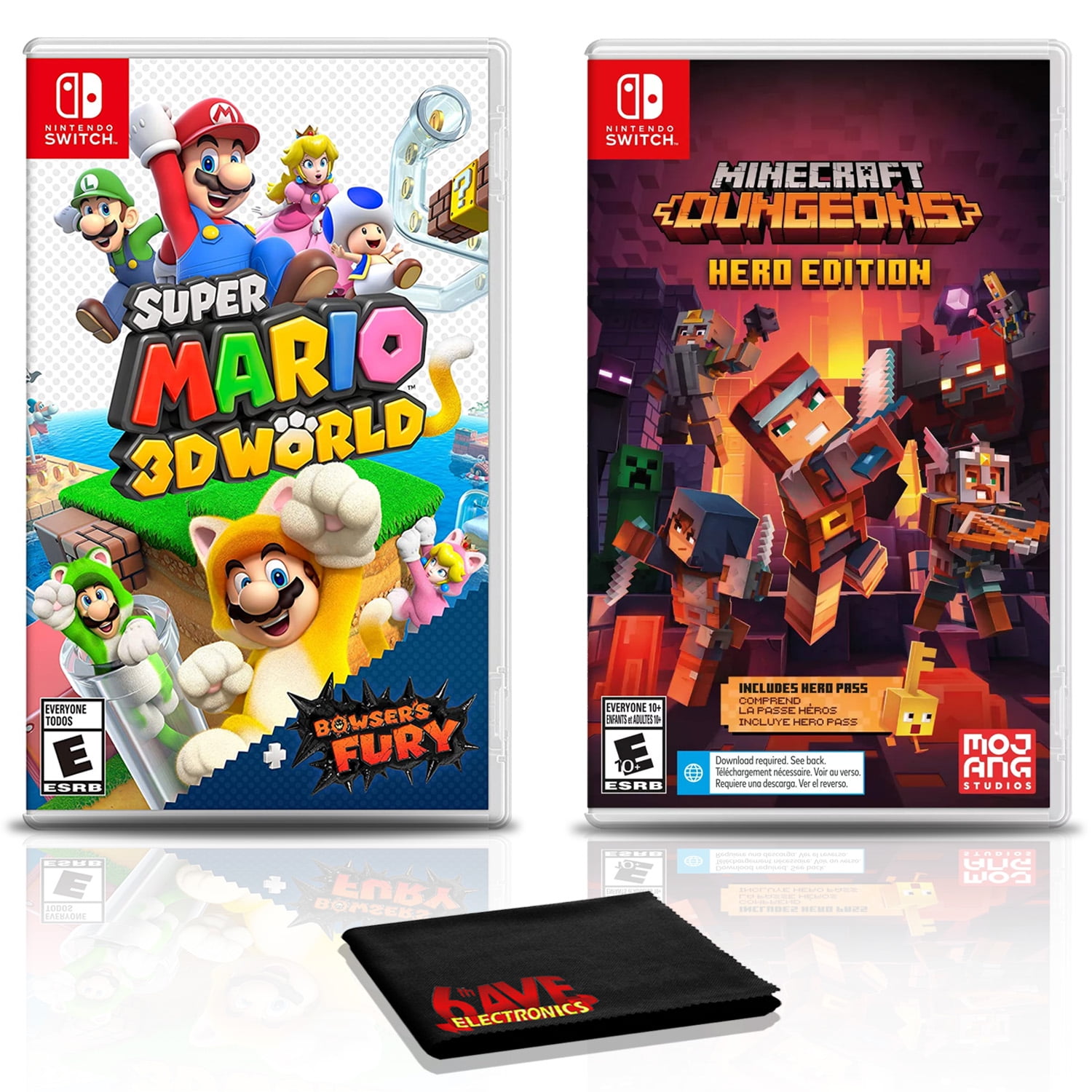 Super Mario 3D World + Bowser's Fury Nintendo Switch, Nintendo Switch Lite  HACPAUZPA - Best Buy