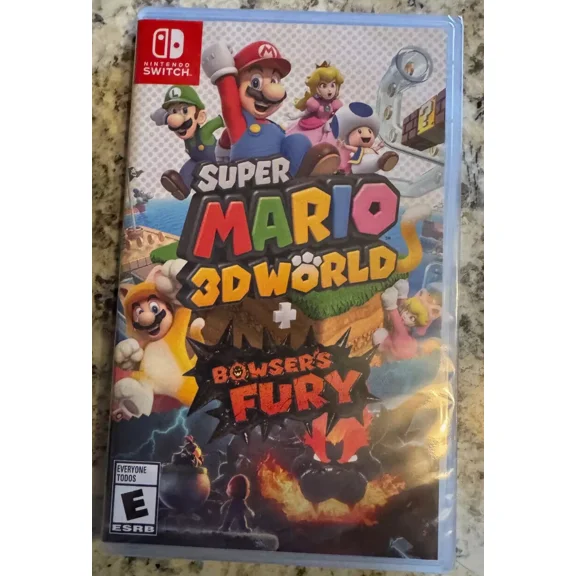 Super Mario 3D World + Bowsers Furry Nintendo Switch Brand New Factory Sealed
