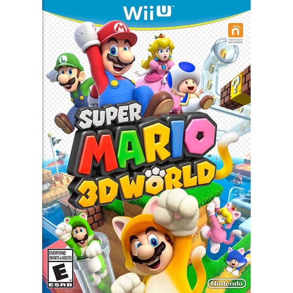 Super Mario 3D World (Nintendo Wii U, 2013) Nintendo Select World Edition  45496903688