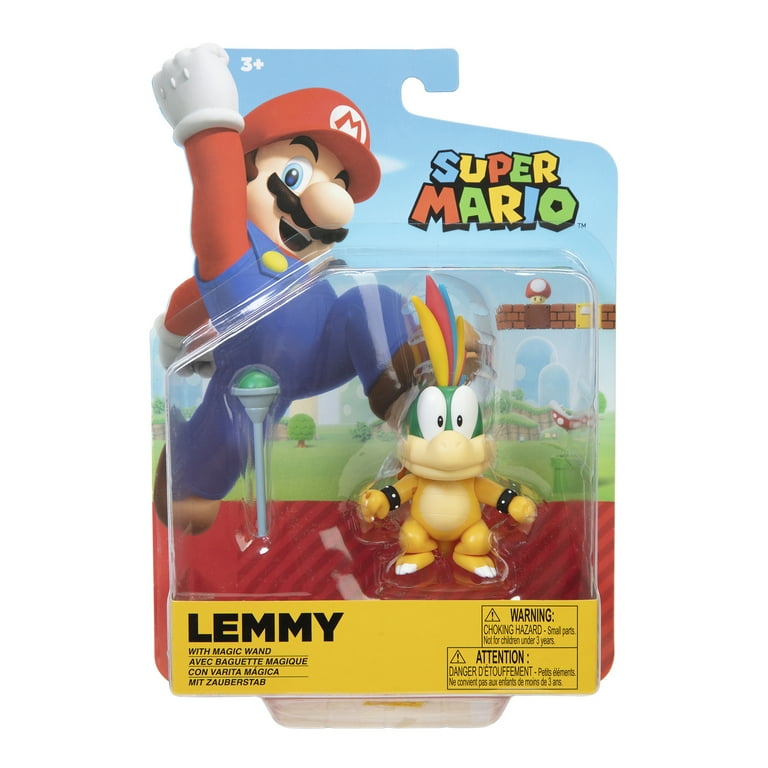 World of Nintendo Super Mario Lemmy Koopa - 4-inch World of Nintendo Super Mario Lemmy Koopa - 4-inch