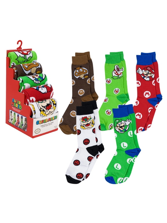 Super Mario 5 pair Size 6-10