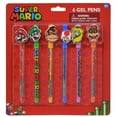 Super Mario 6 Pack Gel Pens - Walmart.com