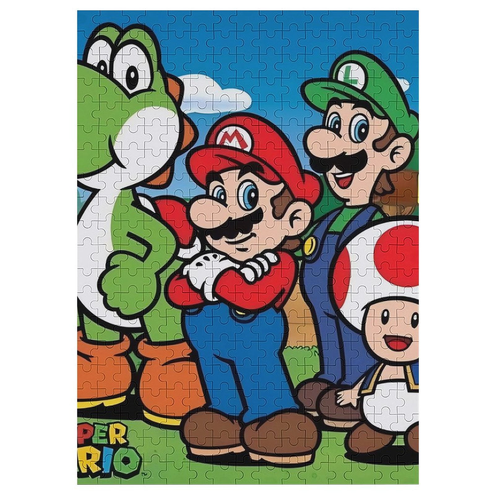 Super Mario Adult and children's puzzle toys family games interactive