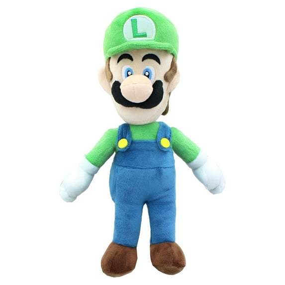 Super Mario All Star Collection 12" Stuffed Plush- Luigi