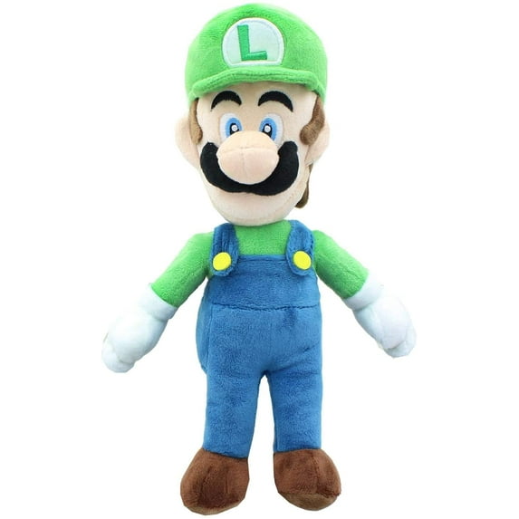Super Mario All Star Collection 16" Stuffed Plush- Luigi