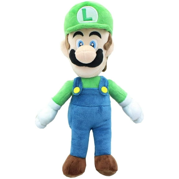Super Mario All Star Collection 16" Stuffed Plush- Luigi