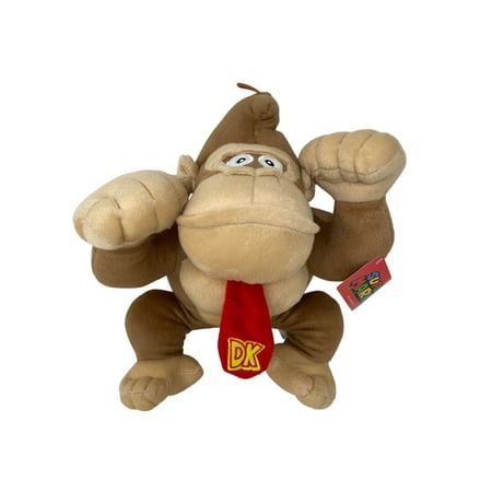Super Mario All Star Collection DONKEY KONG Stuffed Plush, 16" TALL