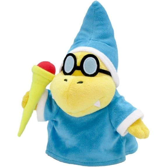 Sanei Super Mario All Star Collection AC39 Magikoopa/Kamek Stuffed Plush, 8"