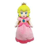 Super Mario All Star Collection - Princess Peach Plush, 8in Pink ,SARZI