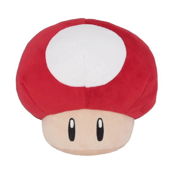 Super Mario Red Mushroom Plush