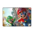 Super Mario Area Rugs, Large Carpet, Washable Rug Mat, Flannel NonSlip