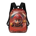 thumbnail image 1 of Super Mario Backpack Large Capacity Backpack 17 Inch Laptop Backpack for Daily College Work Travel, 1 of 9