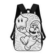thumbnail image 1 of Super Mario Backpack Large Capacity Backpack 17 Inch Laptop Backpack for Daily College Work Travel, 1 of 9