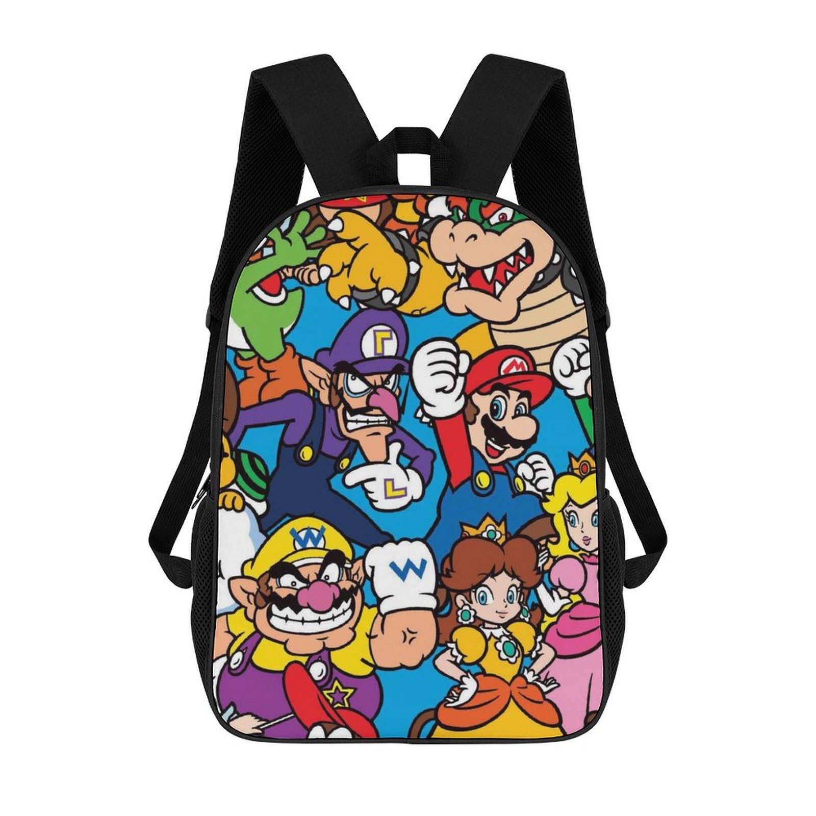 Super Mario Backpack Large Capacity Backpack 17 Inch Laptop Backpack ...