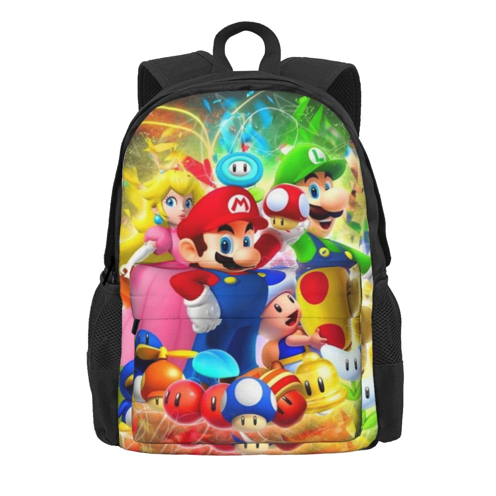 Super Mario Backpack, Large Capacity Daypack Backpack For College, Work ...