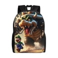 thumbnail image 1 of Super Mario Backpack, Large Capacity Travel Bookbag, Durable Water-Resistant Laptop Backpack For Work, College, And Daily Use, 16.1x11.8x6.5 Inch, 1 of 8